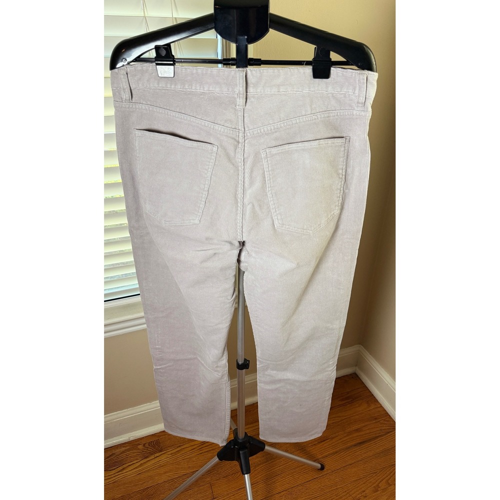 Quince Mens Organic Stretch Corduroy 5-Pocket Pants Granite Grey 36x32 LB111804 - Picture 3 of 6